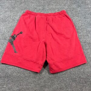 Jordan Shorts Men's M Jumpman Fleece  Red Black CK6707-687 Standard Fit